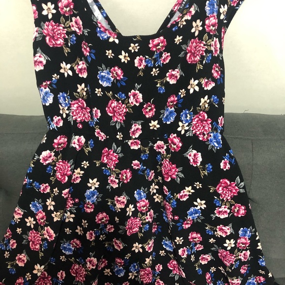 Torrid Floral Flare Dress - Picture 3 of 3